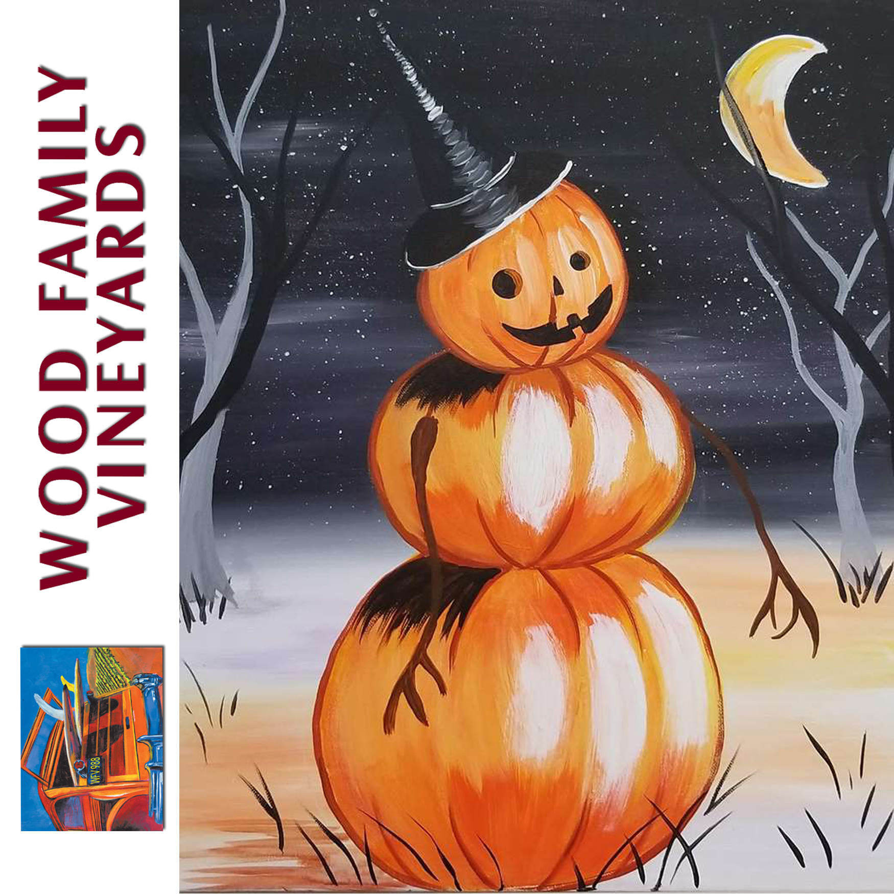 Sip and Paint at Wood Family Vineyards